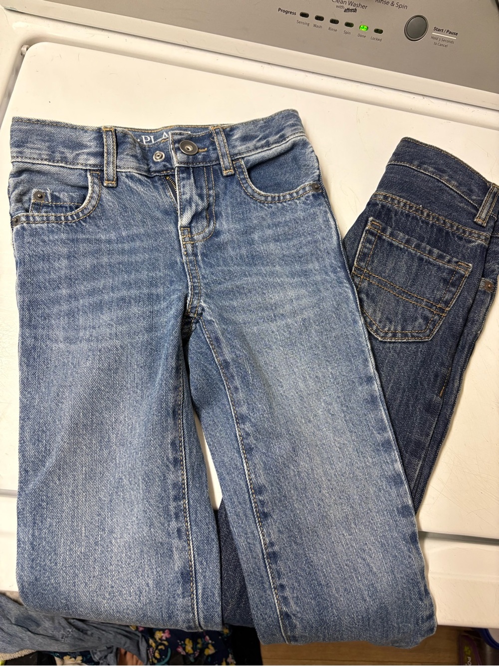 The Children's Place Light Blue Straight Leg Jeans